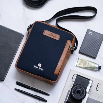 Buy Transit Sling Bag - Blue in bulk for Corporate Gifting | Corporate Gyft