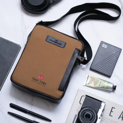 Buy Transit Sling Bag - Brown in bulk for Corporate Gifting | Corporate Gyft
