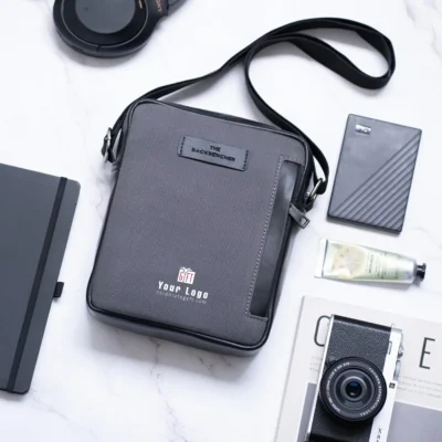 Buy Transit Sling Bag - Grey in bulk for Corporate Gifting | Corporate Gyft
