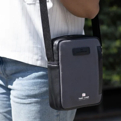 Buy Transit Sling Bag - Grey in bulk for Corporate Gifting | Corporate Gyft