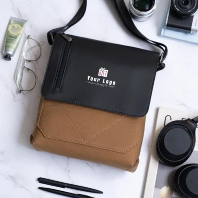 Buy Voyage Sling Bag - Black in bulk for Corporate Gifting | Corporate Gyft