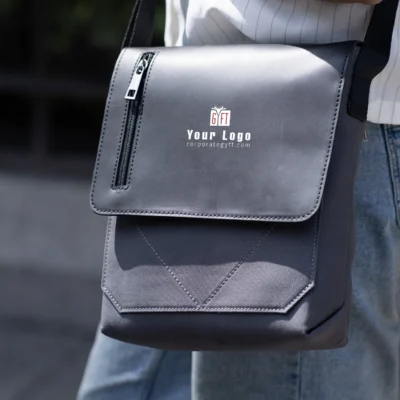 Buy Voyage Sling Bag - Grey in bulk for Corporate Gifting | Corporate Gyft