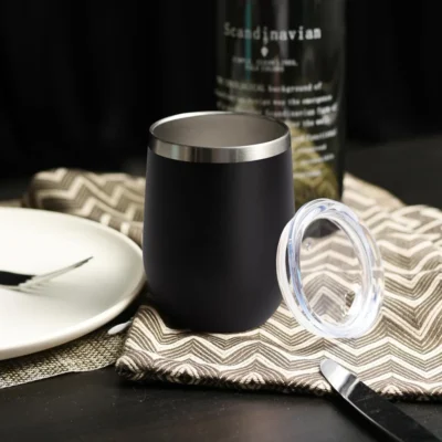 Buy Sula Double Wall Coffee Tumbler - Black in bulk for Corporate Gifting | Corporate Gyft