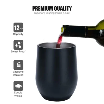 Buy Rasa Insulated Travel Tumbler - Black in bulk for Corporate Gifting | Corporate Gyft