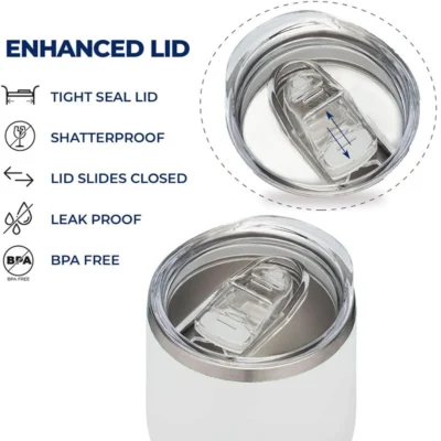 Buy Rasa Insulated Travel Tumbler - White in bulk for Corporate Gifting | Corporate Gyft