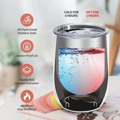 Buy Rasa Insulated Travel Tumbler - White in bulk for Corporate Gifting | Corporate Gyft