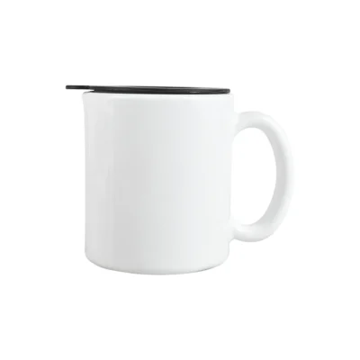 Buy Iazer Ceramic Insulated Mug - White in bulk for Corporate Gifting | Corporate Gyft
