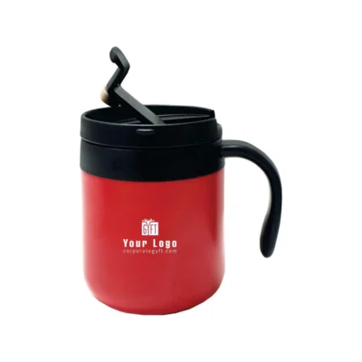 Buy Minic Insulated Mug With Handle - Red in bulk for Corporate Gifting | Corporate Gyft