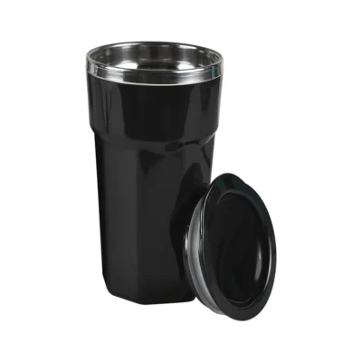 Buy Warm Sip Travel Flask - Black in bulk for Corporate Gifting | Corporate Gyft