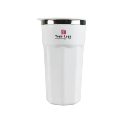 Buy Warm Sip Travel Flask - White in bulk for Corporate Gifting | Corporate Gyft