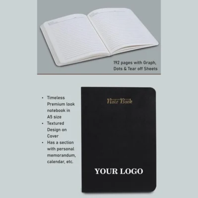 Buy Planner Grid Notebook in bulk for Corporate Gifting | Corporate Gyft