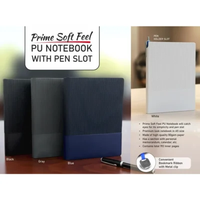 Buy Prime Soft Feel Notebook in bulk for Corporate Gifting | Corporate Gyft