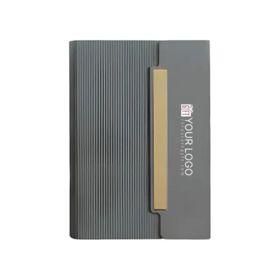 Buy FoldBook Prime A5 Notebook - Grey in bulk for Corporate Gifting | Corporate Gyft