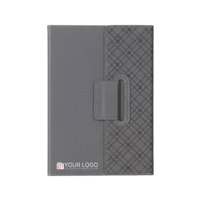 Buy FoldBook Nook A5 Notebook - Grey in bulk for Corporate Gifting | Corporate Gyft