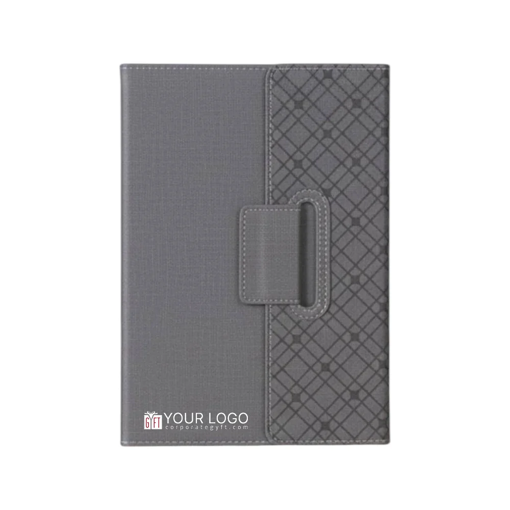FoldBook Nook A5 Notebook - Grey Buy FoldBook Nook A5 Notebook - Grey in bulk for Corporate Gifting | Corporate Gyft