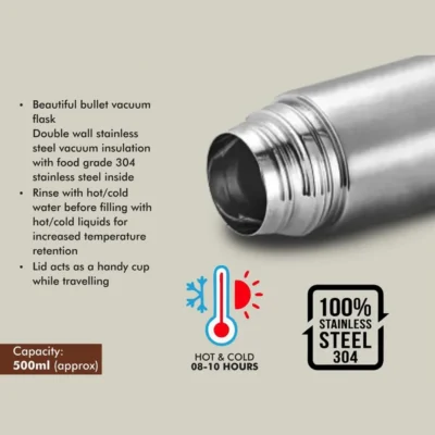 Buy Bullet Thermo Flask in bulk for Corporate Gifting | Corporate Gyft