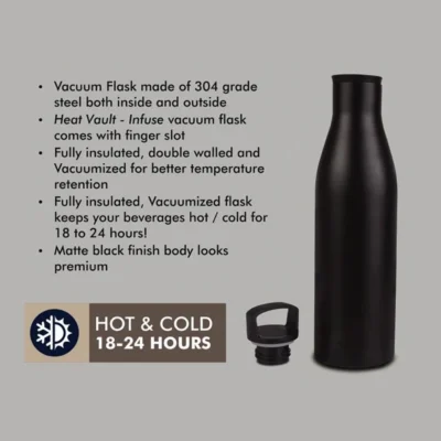 Buy HeatVault Elite Flask in bulk for Corporate Gifting | Corporate Gyft