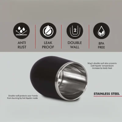 Buy Thermal Mug with Airtight Lid in bulk for Corporate Gifting | Corporate Gyft