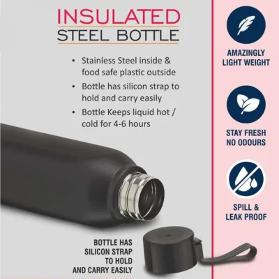 Buy Vacuum Insulated Square Bottle in bulk for Corporate Gifting | Corporate Gyft