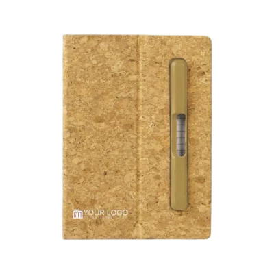 Buy Cork Phone Holder Notebook in bulk for Corporate Gifting | Corporate Gyft