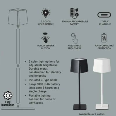 Buy LumiBloc Cordless Lamp in bulk for Corporate Gifting | Corporate Gyft
