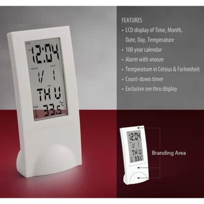 Buy See Thru Table Clock Pro in bulk for Corporate Gifting | Corporate Gyft
