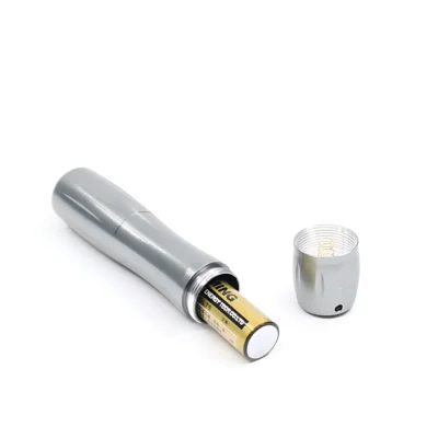 Buy Mini Aluminum LED Torch - Silver in bulk for Corporate Gifting | Corporate Gyft
