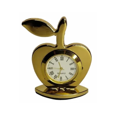 Buy Elite Apple-Shap Table Clock in bulk for Corporate Gifting | Corporate Gyft
