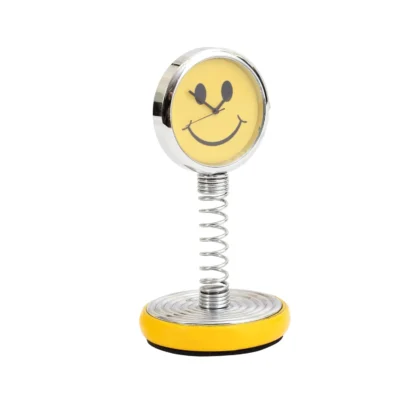 Buy Smiley Spring Desk Clock in bulk for Corporate Gifting | Corporate Gyft