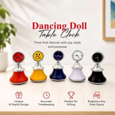 Buy Dancing Doll Table Clock in bulk for Corporate Gifting | Corporate Gyft