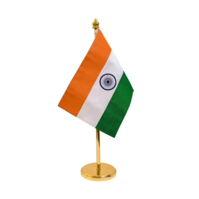Buy Indian Flag Desktop Stand in bulk for Corporate Gifting | Corporate Gyft