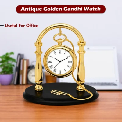 Buy Gandhi Antique Pocket Table Clock in bulk for Corporate Gifting | Corporate Gyft