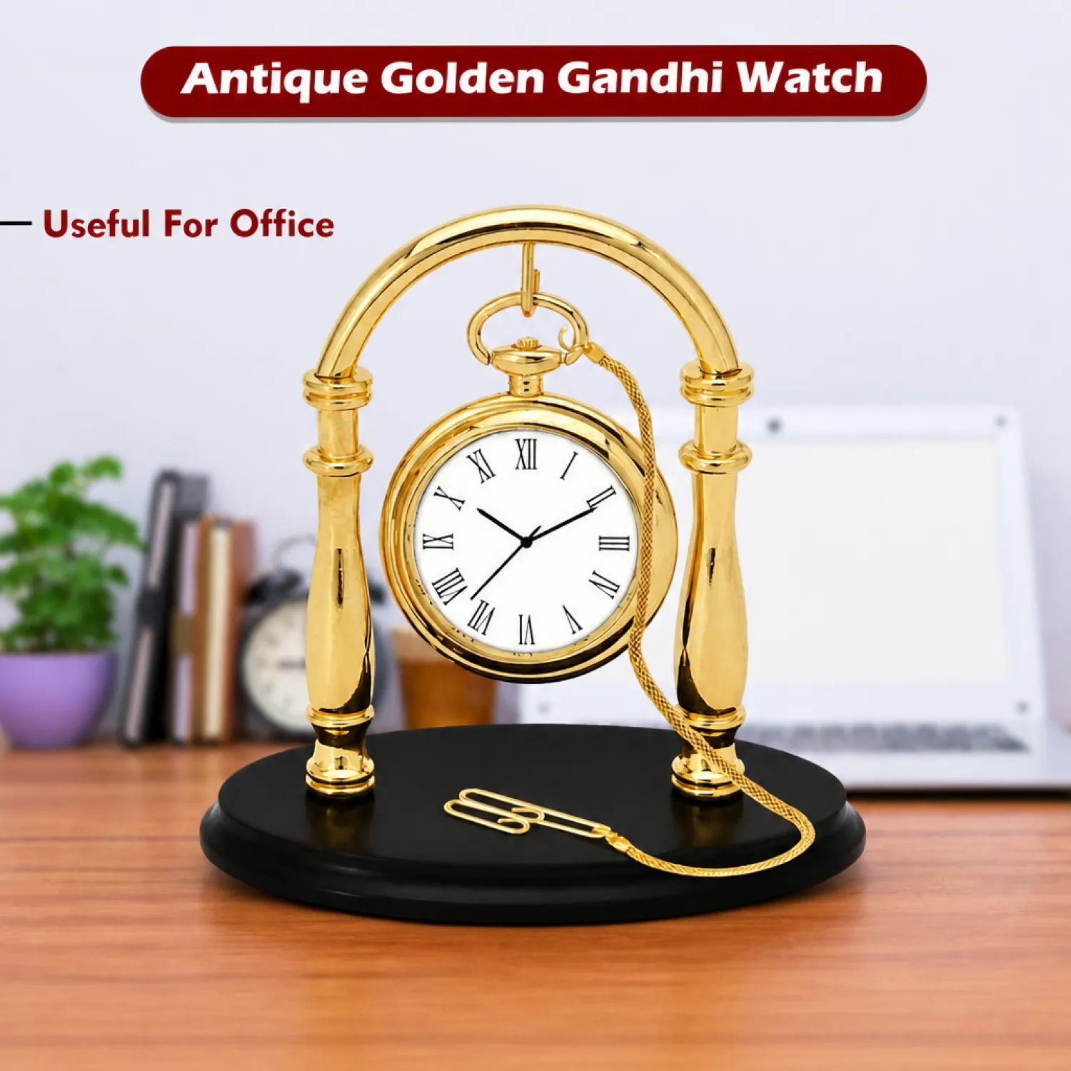 Gandhi Antique Pocket Table Clock Buy Gandhi Antique Pocket Table Clock in bulk for Corporate Gifting | Corporate Gyft