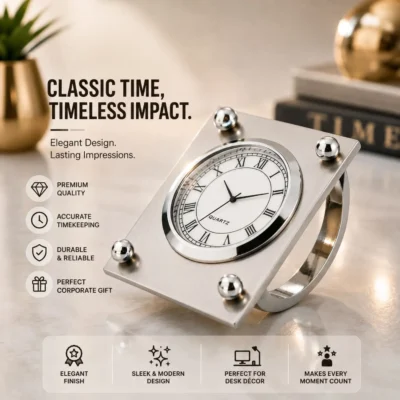 Buy Sea Saw Paperweight Desk Clock in bulk for Corporate Gifting | Corporate Gyft