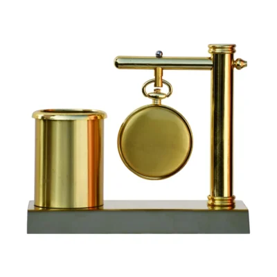 Buy Classic Clock Desk Organiser in bulk for Corporate Gifting | Corporate Gyft