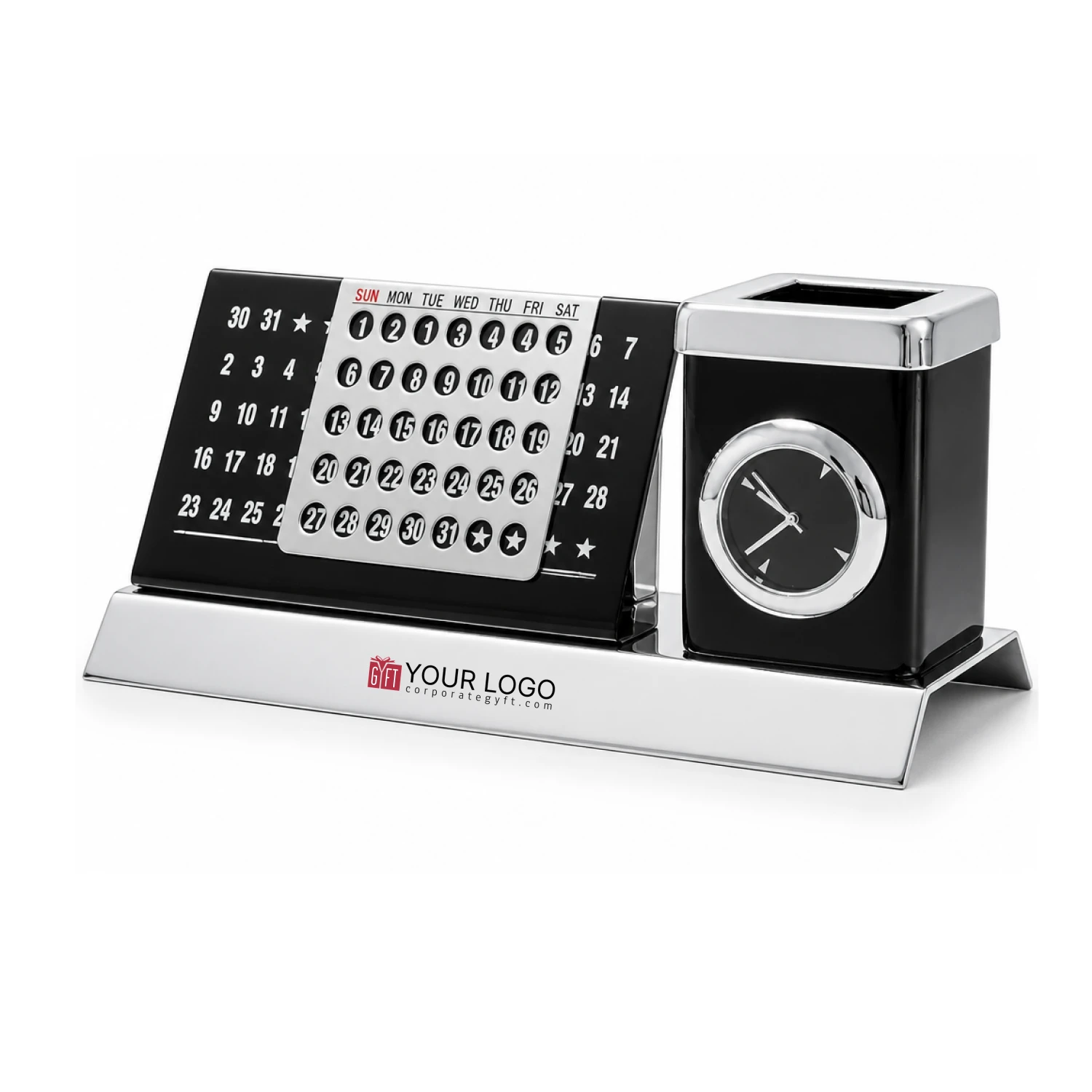 Desk Calendar with Pen Stand Buy Desk Calendar with Pen Stand in bulk for Corporate Gifting | Corporate Gyft