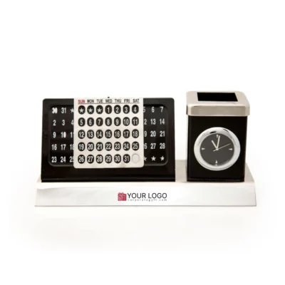 Buy Desk Calendar with Pen Stand in bulk for Corporate Gifting | Corporate Gyft