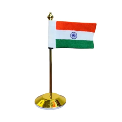 Buy Indian Flag Desk Stand in bulk for Corporate Gifting | Corporate Gyft