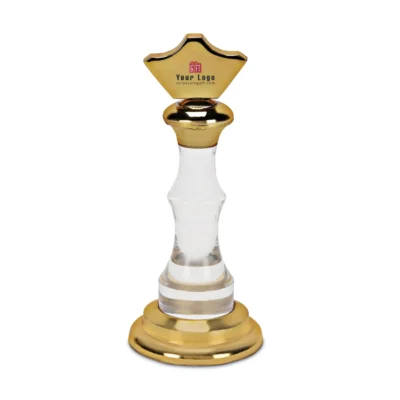 Buy Chess King Acrylic Paperweight in bulk for Corporate Gifting | Corporate Gyft