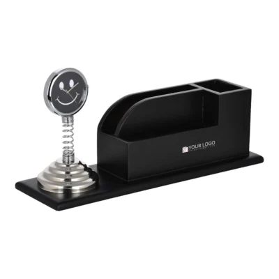 Buy Smiley Multi Utility Desk Organizer in bulk for Corporate Gifting | Corporate Gyft