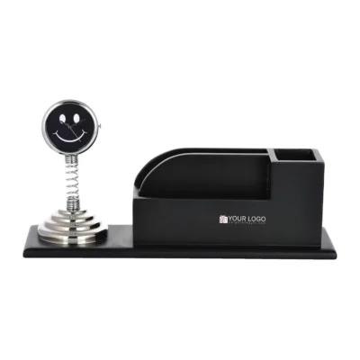 Buy Smiley Multi Utility Desk Organizer in bulk for Corporate Gifting | Corporate Gyft