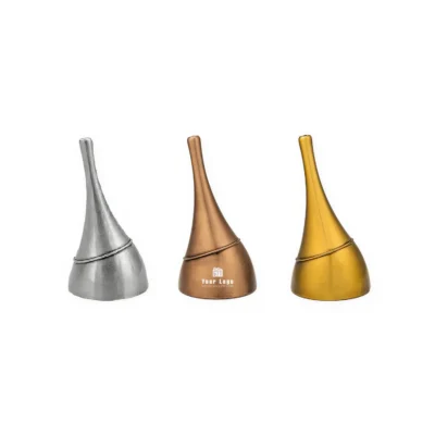 Buy Brushed Metal Desk Bell in bulk for Corporate Gifting | Corporate Gyft