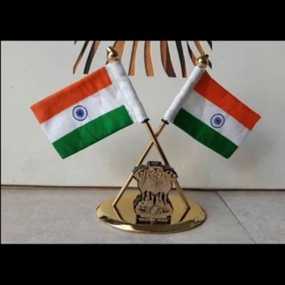 Buy Miniature Satyameva Jayate Indian Flag in bulk for Corporate Gifting | Corporate Gyft