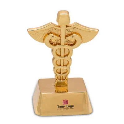 Buy Caduceus Emblem Showpiece in bulk for Corporate Gifting | Corporate Gyft