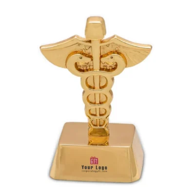 Buy Caduceus Emblem Showpiece in bulk for Corporate Gifting | Corporate Gyft