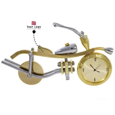 Buy Antique Motorcycle Desk Clock in bulk for Corporate Gifting | Corporate Gyft