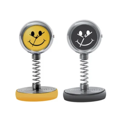 Buy Smiley Spring Desk Clock in bulk for Corporate Gifting | Corporate Gyft
