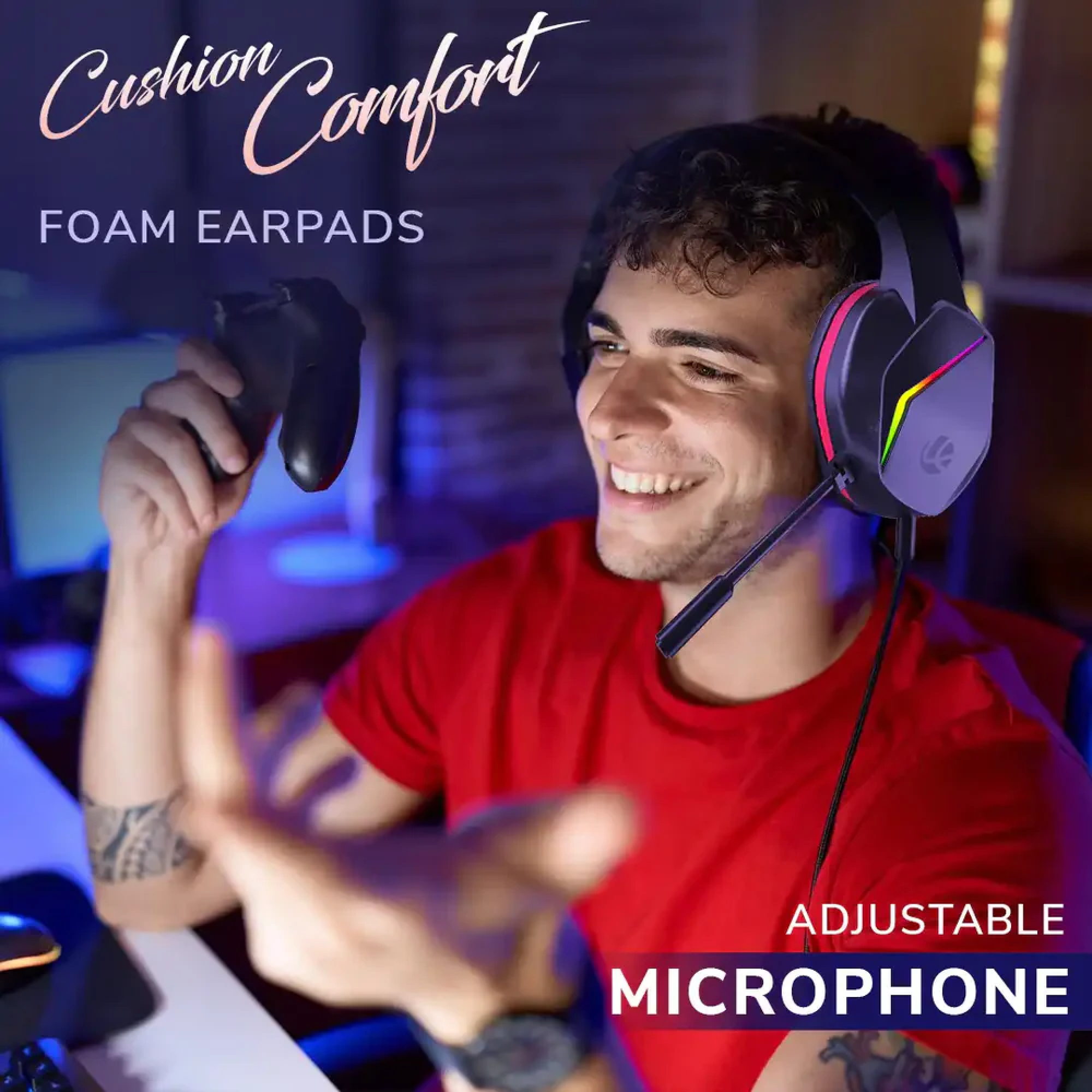 Lapcare Bunker Gaming Headset Buy Lapcare Bunker Gaming Headset in bulk for Corporate Gifting | Corporate Gyft
