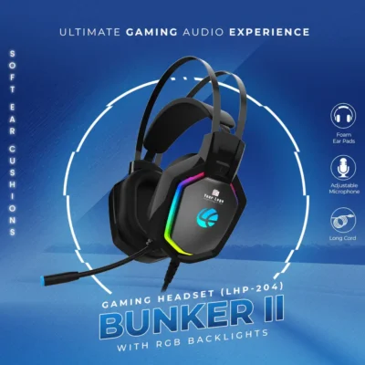Buy Lapcare Bunker II Elite Gaming Headset in bulk for Corporate Gifting | Corporate Gyft