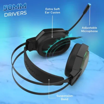 Buy Lapcare Bunker II Elite Gaming Headset in bulk for Corporate Gifting | Corporate Gyft